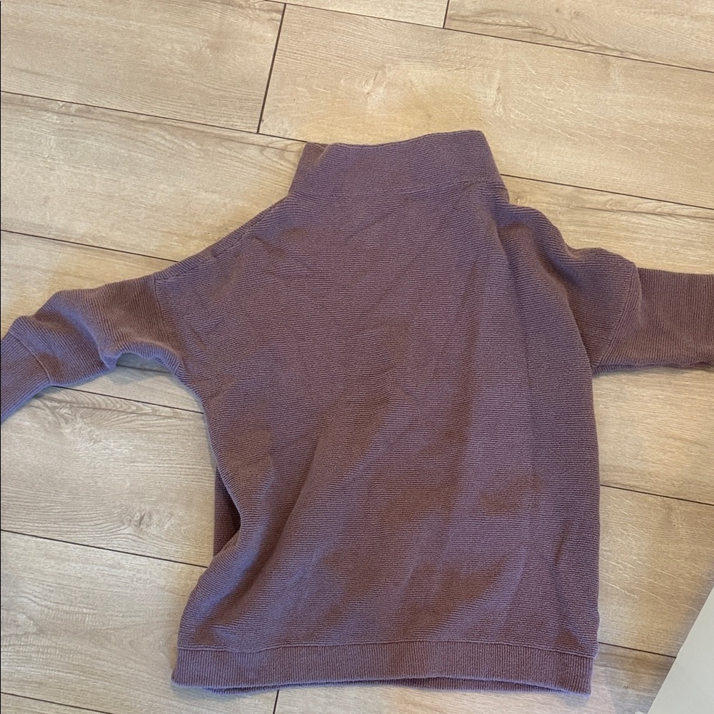 Free People Lavender Purple Cowl Neck Sweater
